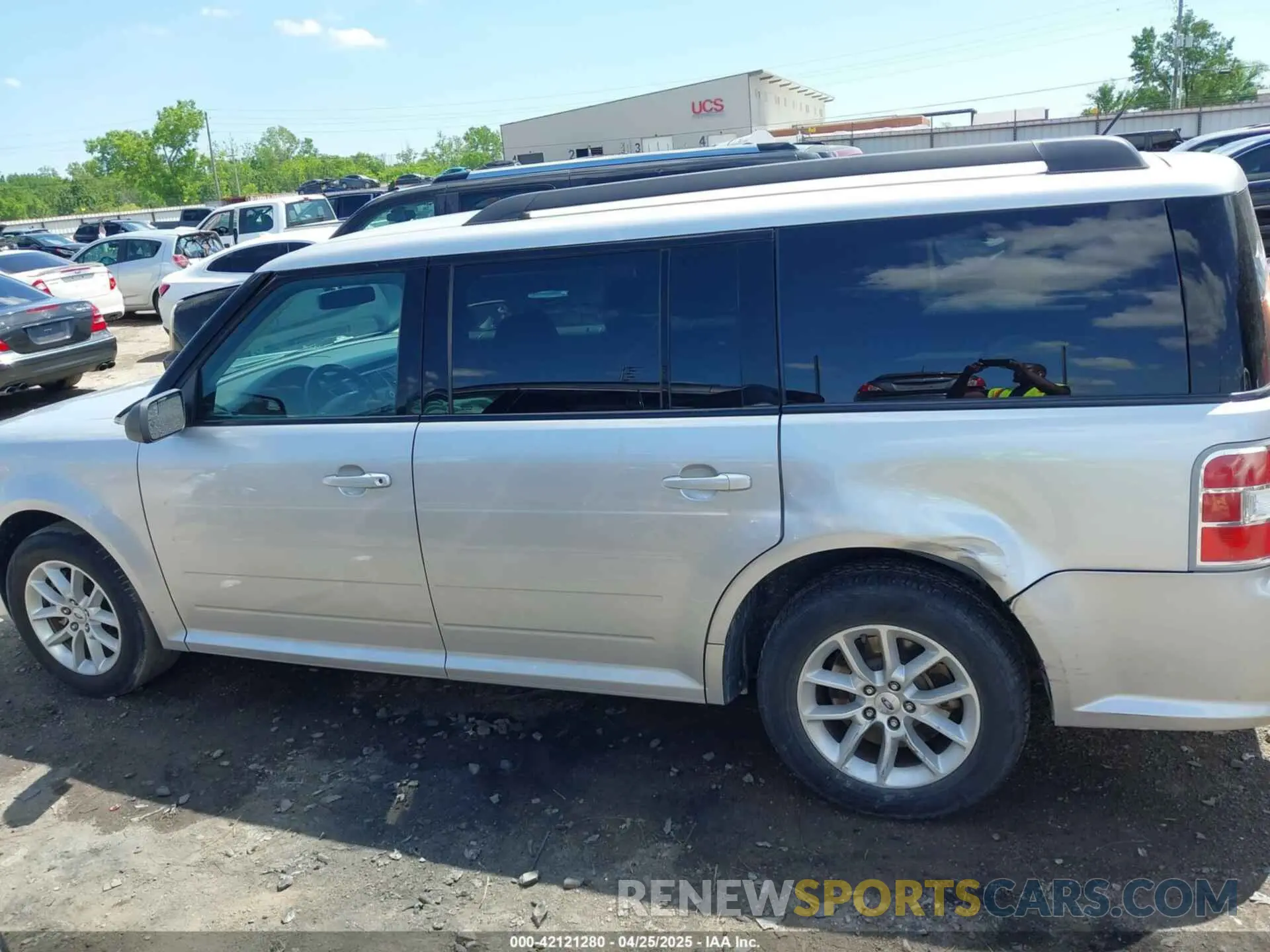 15 Photograph of a damaged car 2FMGK5B85KBA18225 FORD FLEX 2019