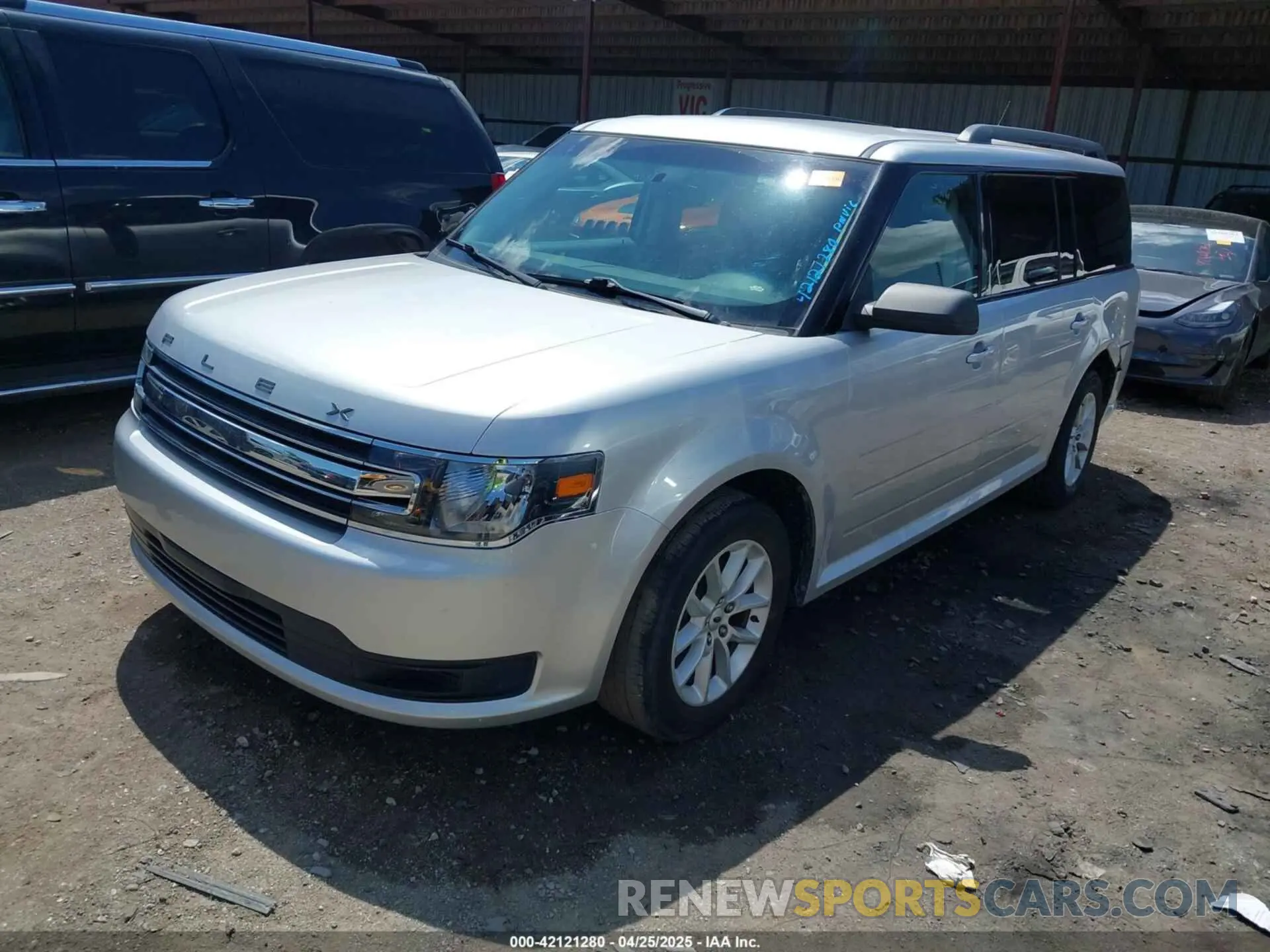 2 Photograph of a damaged car 2FMGK5B85KBA18225 FORD FLEX 2019