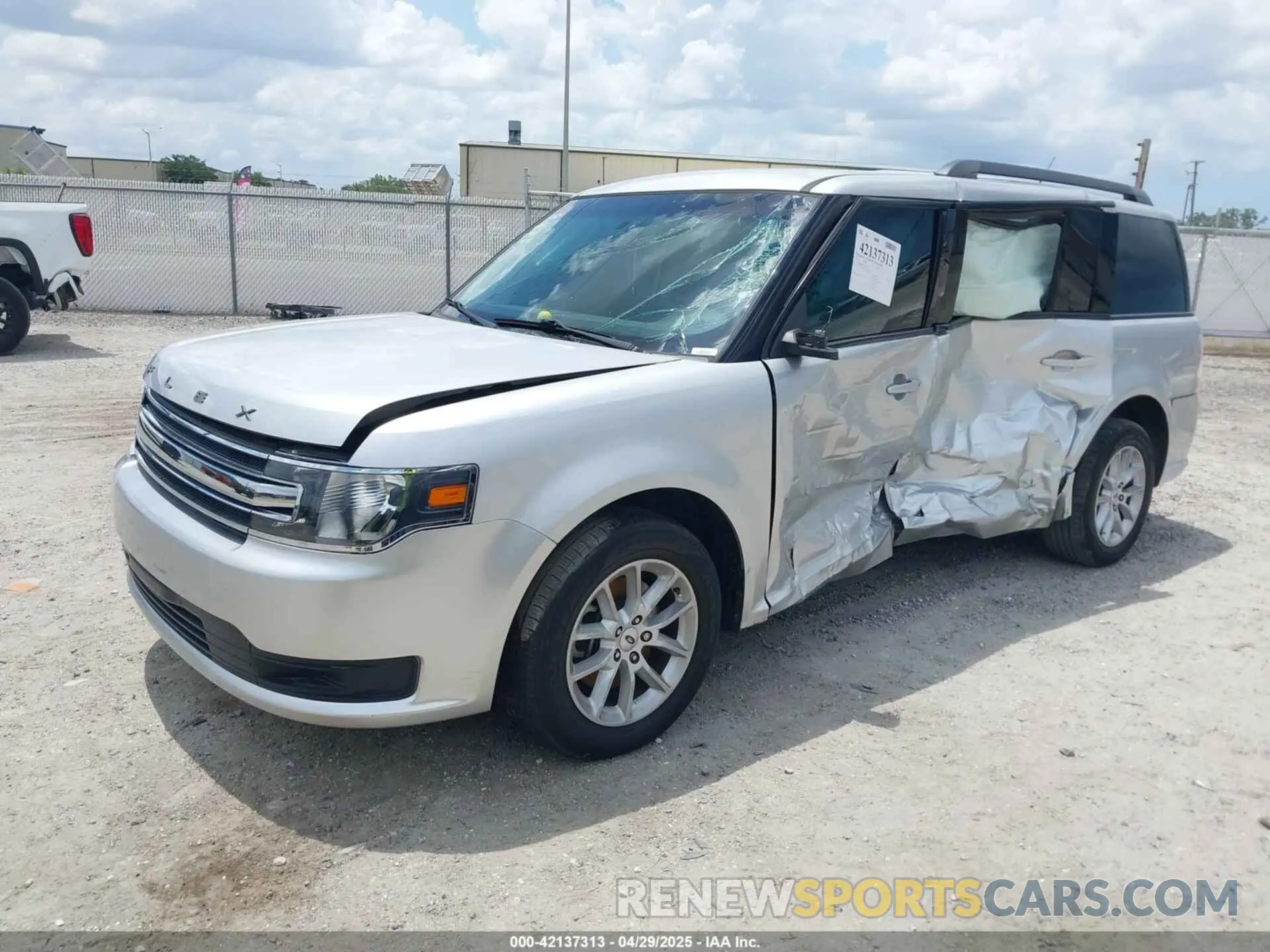 2 Фотография поврежденного автомобиля 2FMGK5B85KBA36451 FORD FLEX 2019