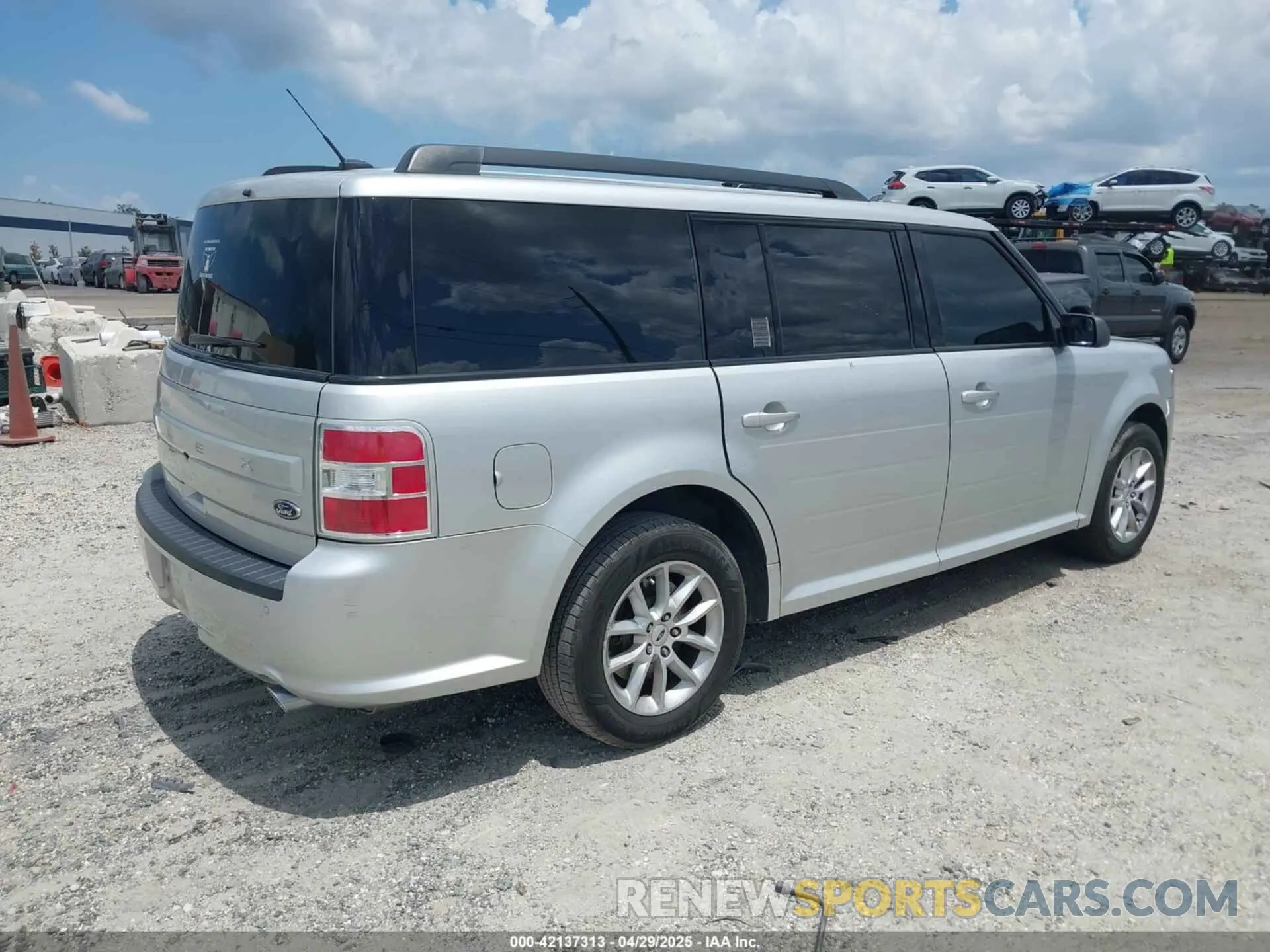 4 Фотография поврежденного автомобиля 2FMGK5B85KBA36451 FORD FLEX 2019