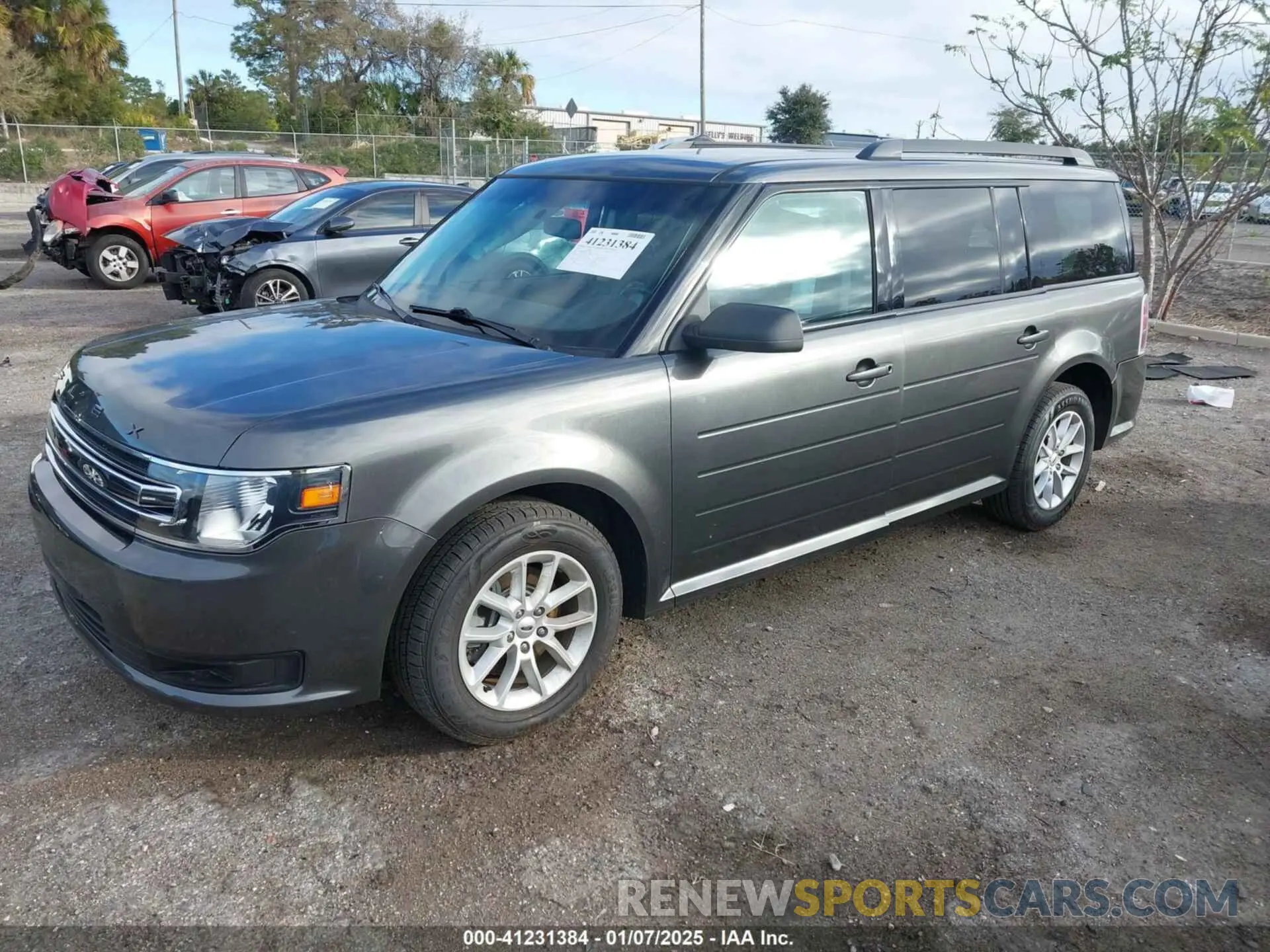 2 Photograph of a damaged car 2FMGK5B86KBA32599 FORD FLEX 2019