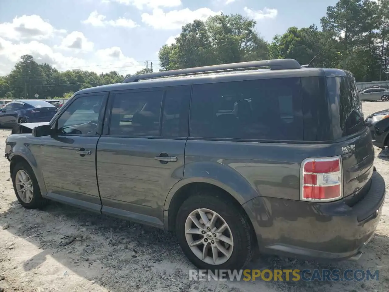 2 Photograph of a damaged car 2FMGK5B88KBA11334 FORD FLEX 2019