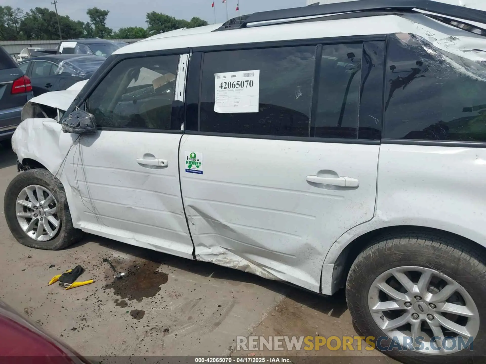 15 Фотография поврежденного автомобиля 2FMGK5B8XKBA00710 FORD FLEX 2019
