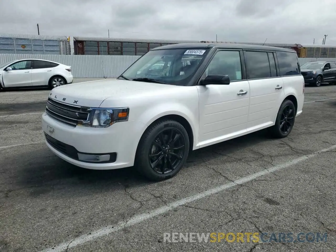 1 Photograph of a damaged car 2FMGK5C81KBA39376 FORD FLEX 2019