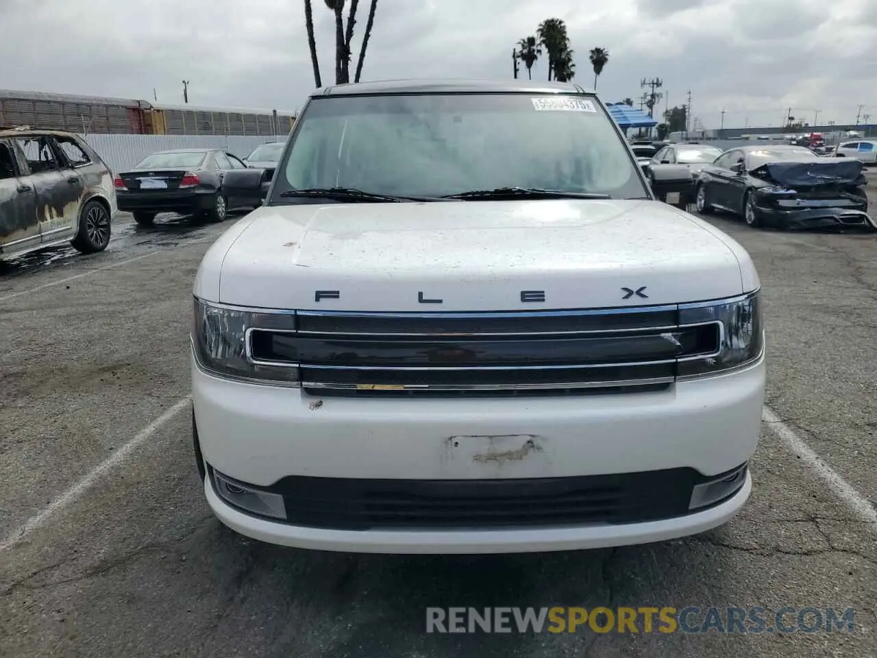 5 Photograph of a damaged car 2FMGK5C81KBA39376 FORD FLEX 2019