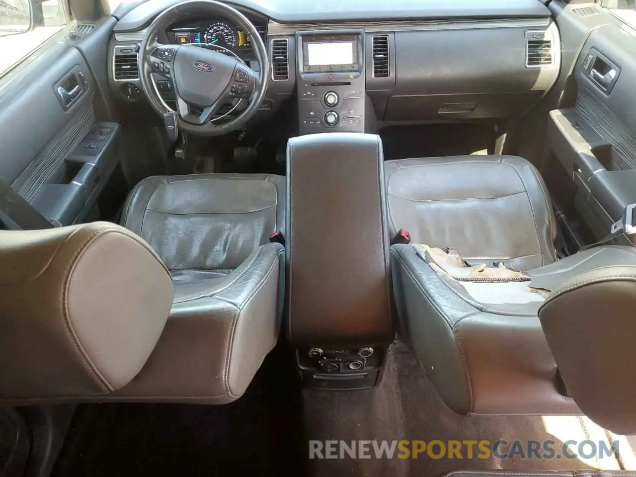 8 Фотография поврежденного автомобиля 2FMGK5C82KBA04975 FORD FLEX 2019