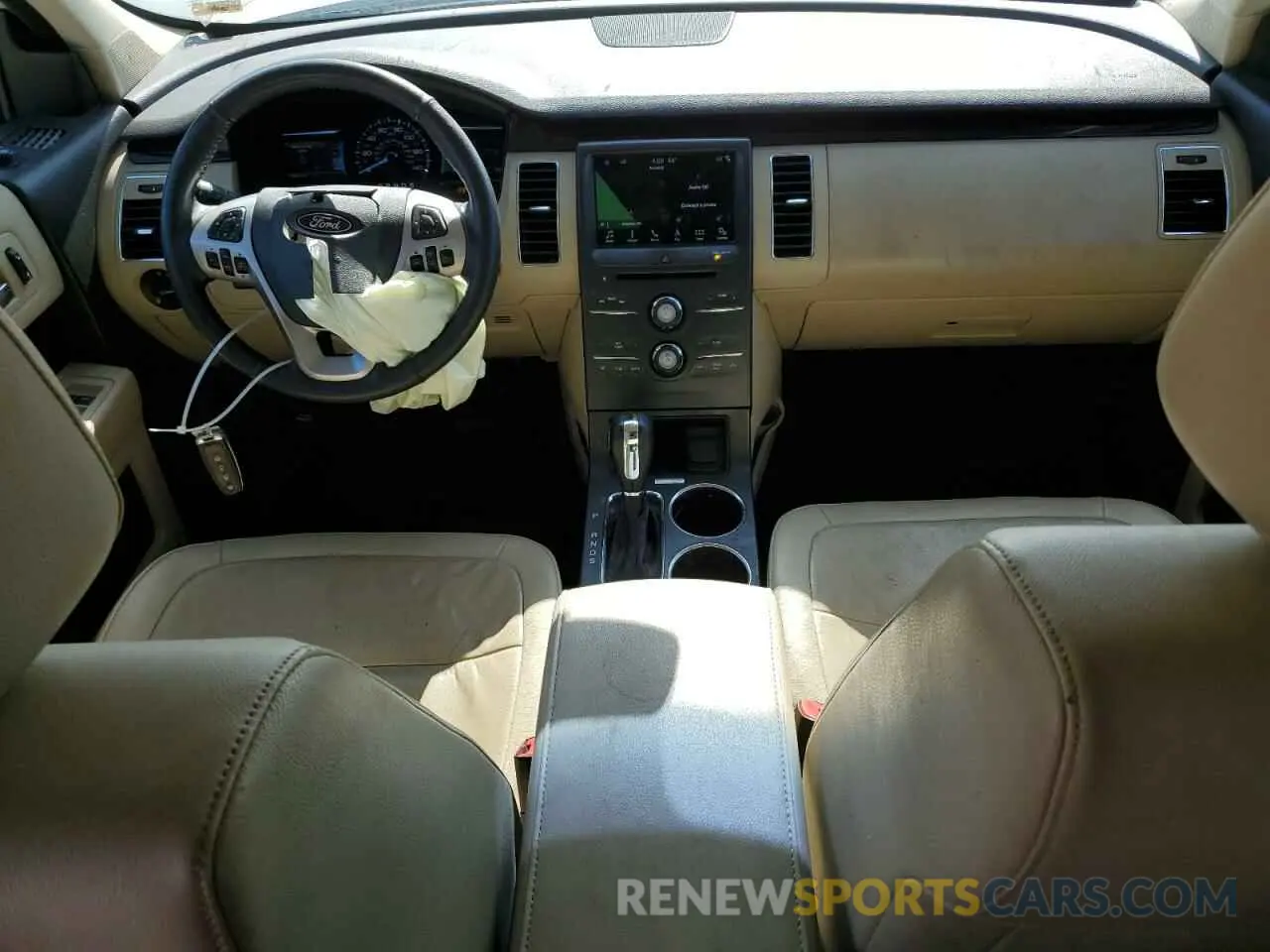 8 Фотография поврежденного автомобиля 2FMGK5C83KBA01423 FORD FLEX 2019