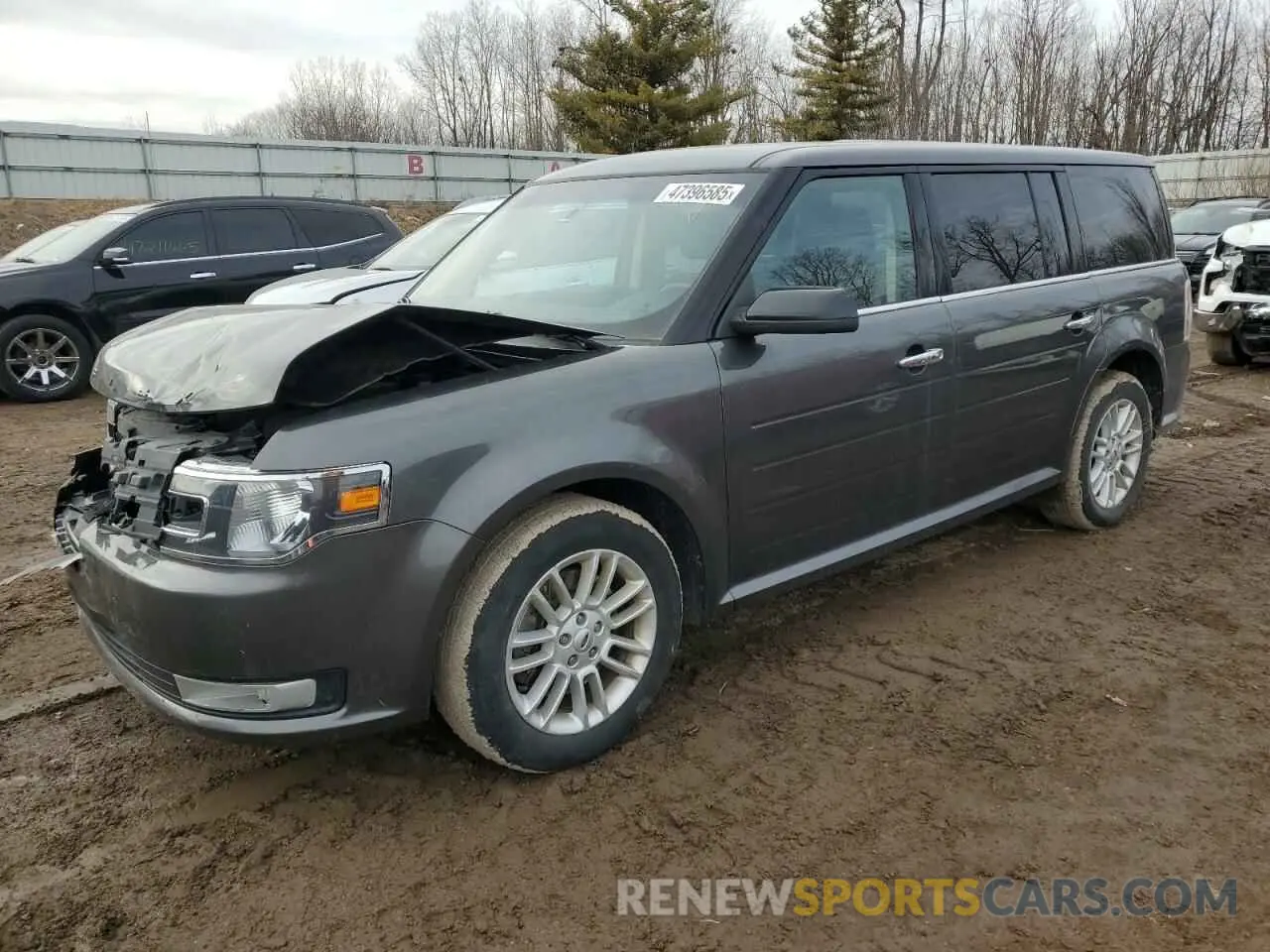 1 Photograph of a damaged car 2FMGK5C85KBA01259 FORD FLEX 2019