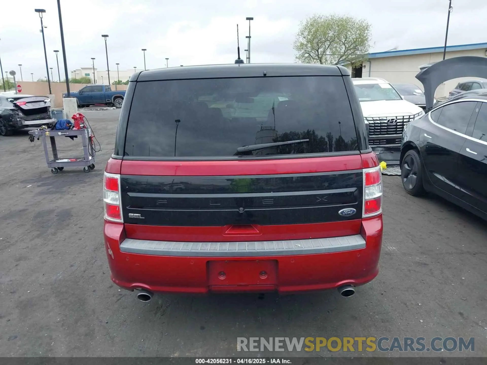 16 Фотография поврежденного автомобиля 2FMGK5C86KBA07992 FORD FLEX 2019