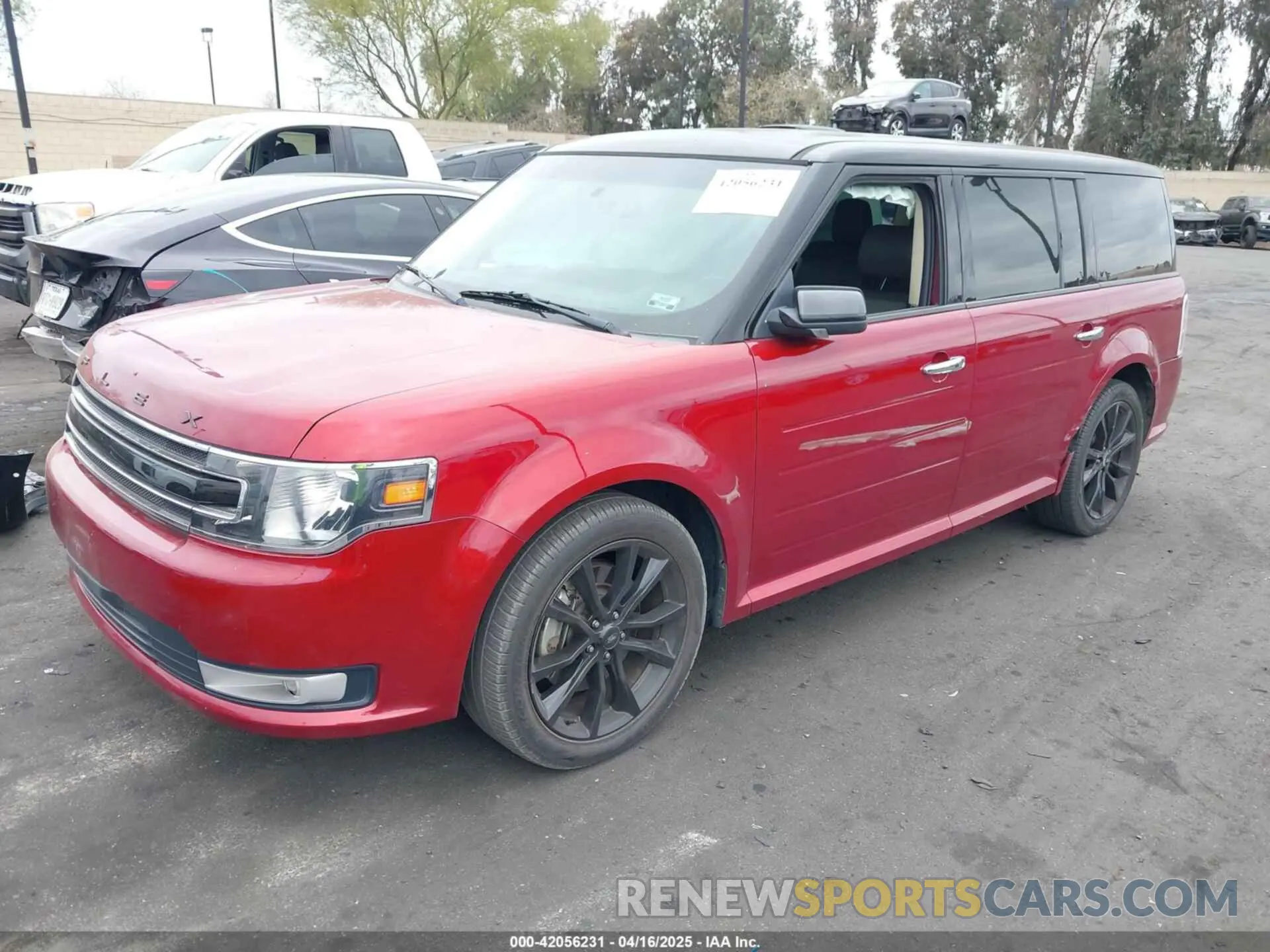 2 Фотография поврежденного автомобиля 2FMGK5C86KBA07992 FORD FLEX 2019