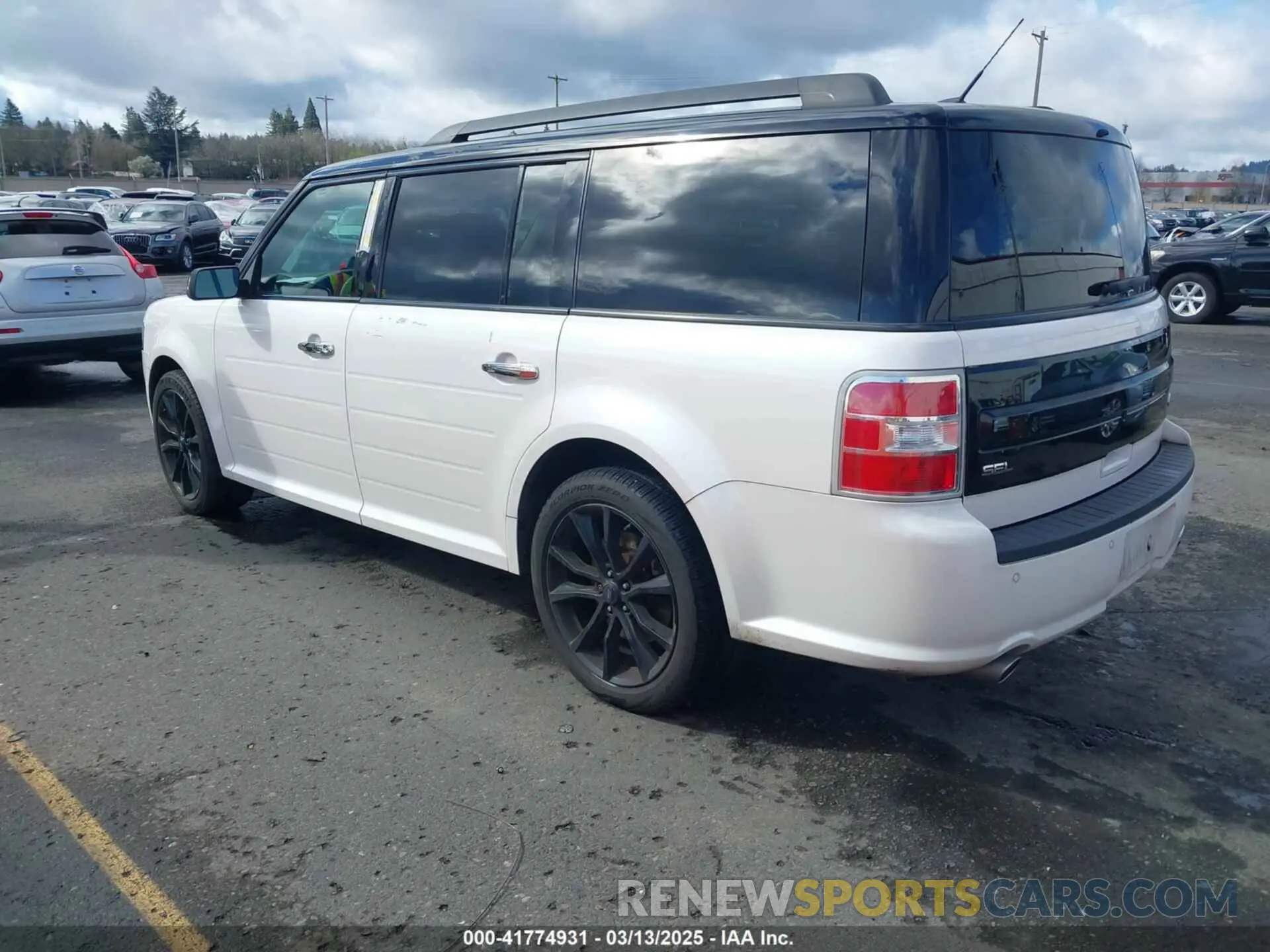 3 Photograph of a damaged car 2FMGK5C86KBA19365 FORD FLEX 2019