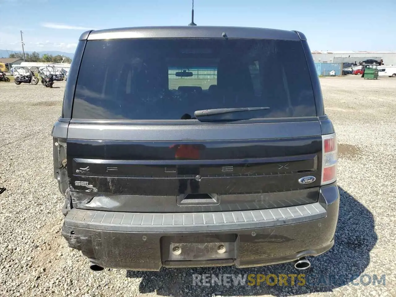 6 Photograph of a damaged car 2FMGK5C87KBA09492 FORD FLEX 2019
