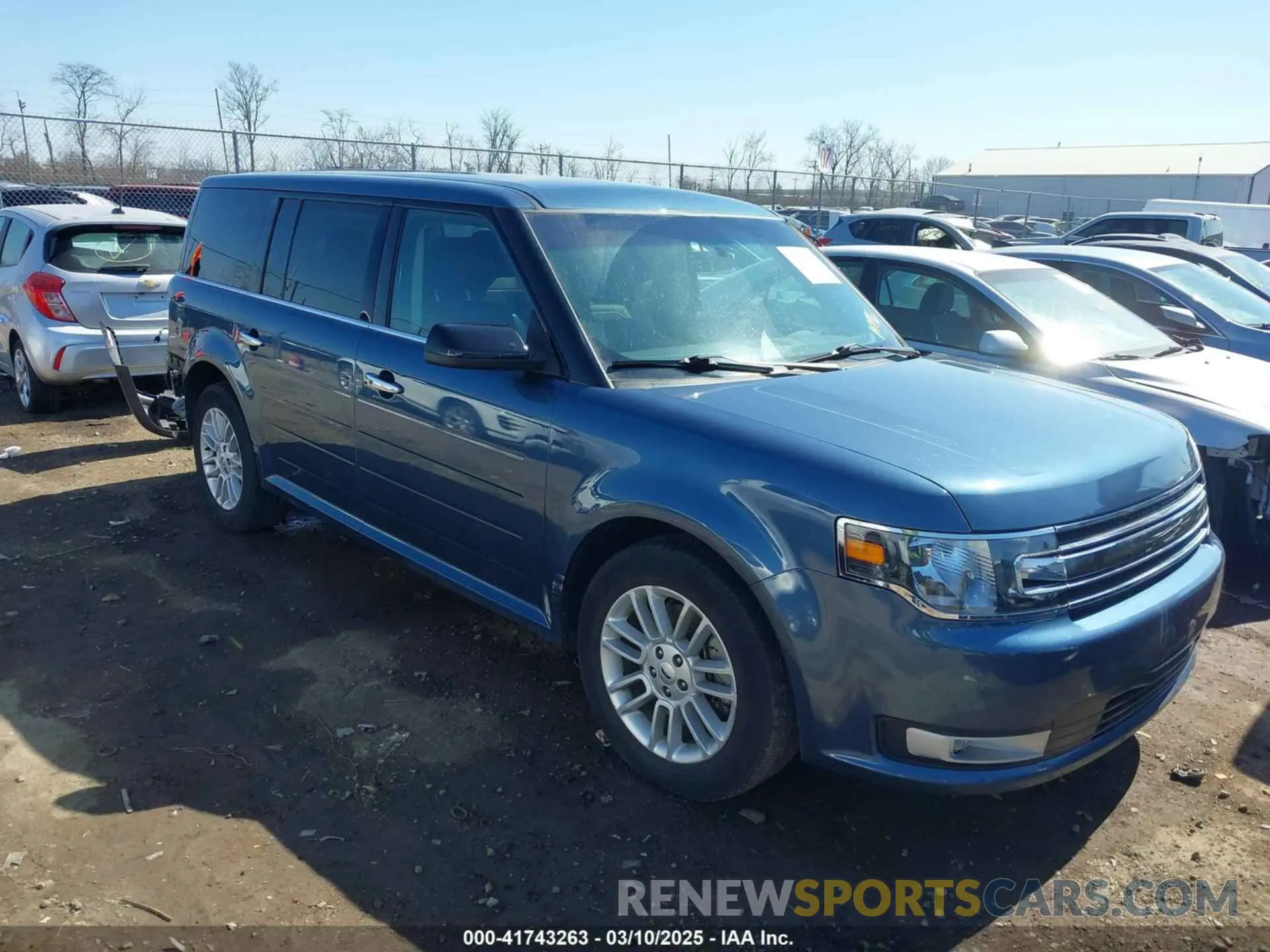 1 Photograph of a damaged car 2FMGK5C89KBA10918 FORD FLEX 2019