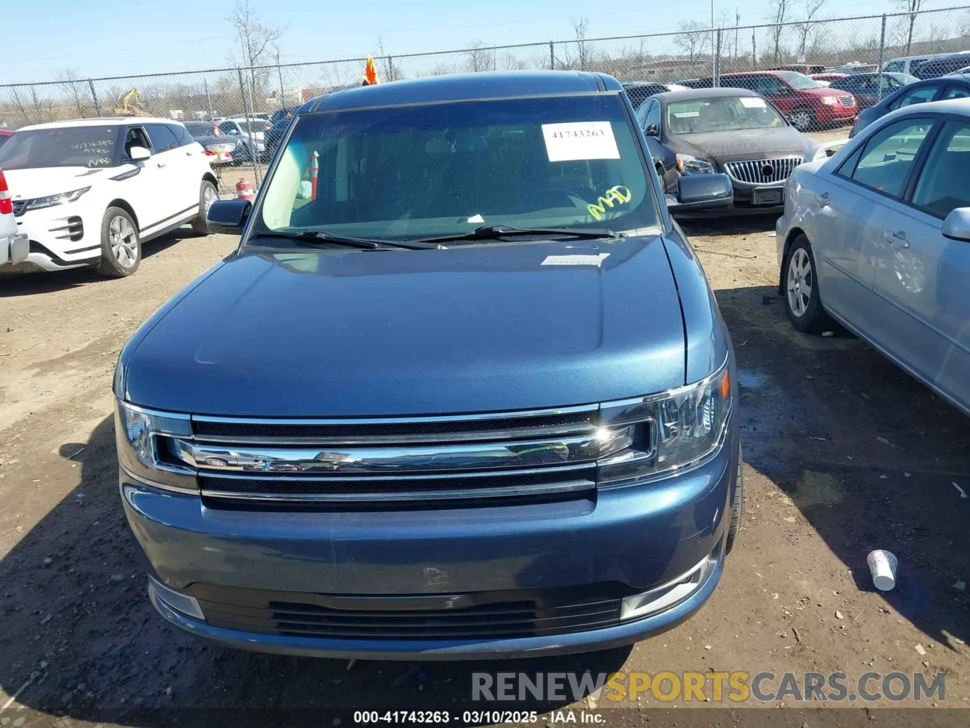 13 Photograph of a damaged car 2FMGK5C89KBA10918 FORD FLEX 2019