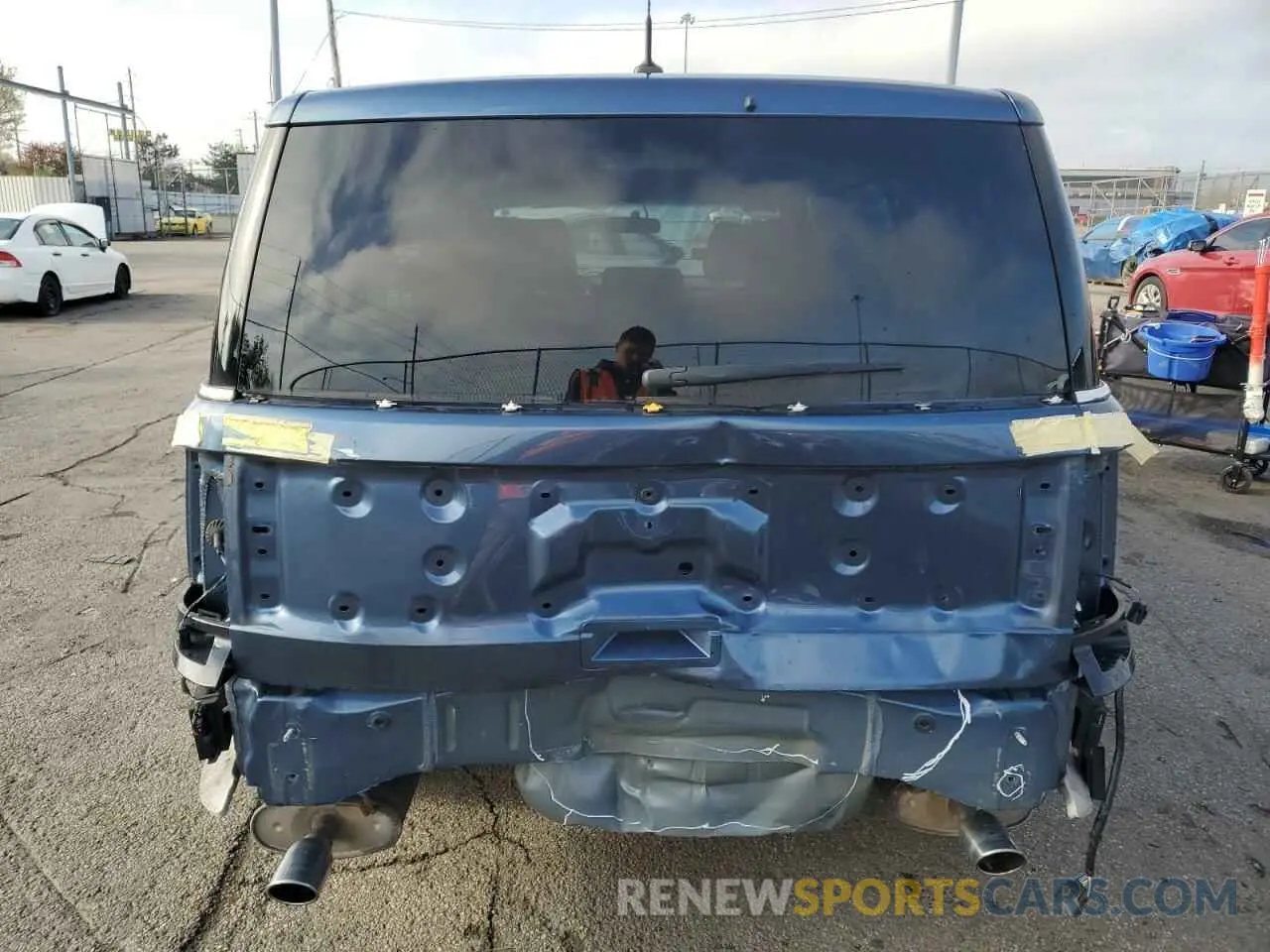 6 Фотография поврежденного автомобиля 2FMGK5C89KBA12118 FORD FLEX 2019