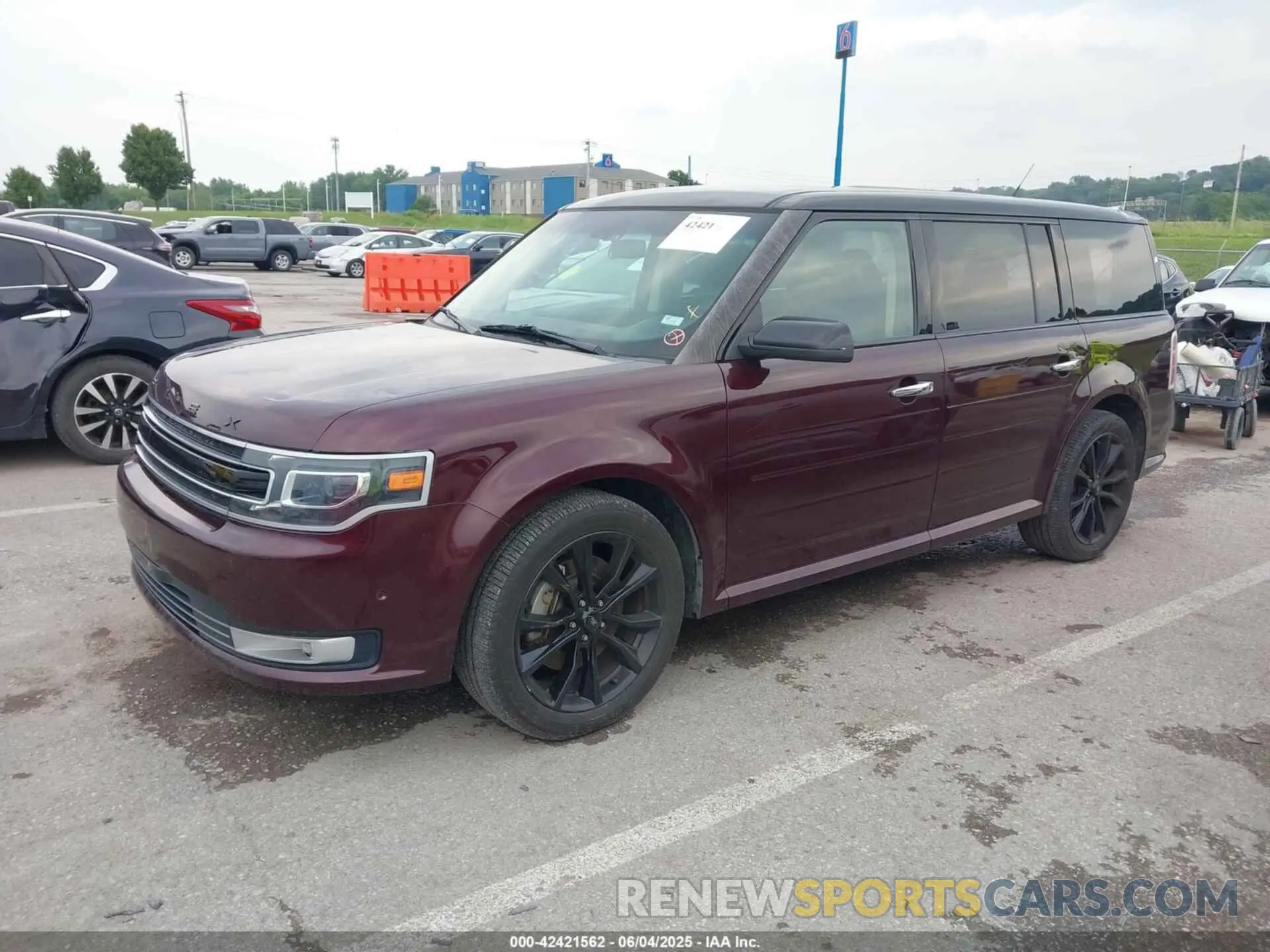 2 Фотография поврежденного автомобиля 2FMGK5D80KBA07078 FORD FLEX 2019
