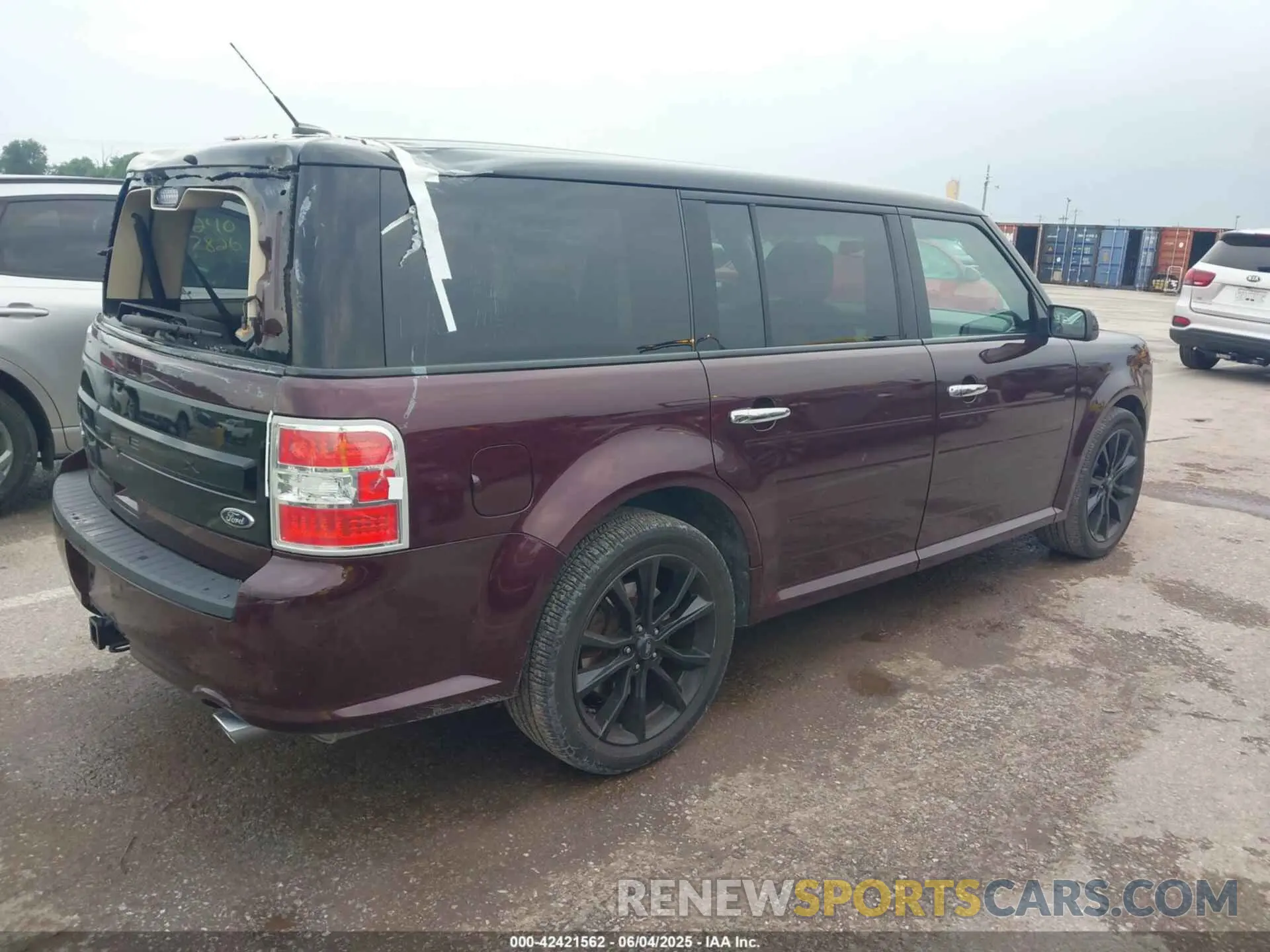 4 Фотография поврежденного автомобиля 2FMGK5D80KBA07078 FORD FLEX 2019