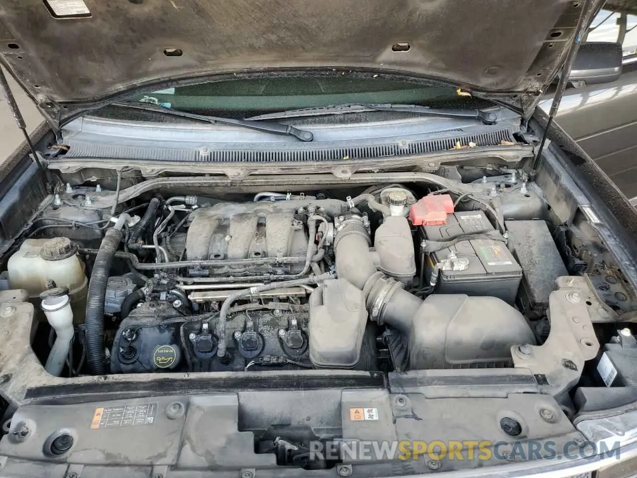 12 Фотография поврежденного автомобиля 2FMGK5D80KBA35902 FORD FLEX 2019