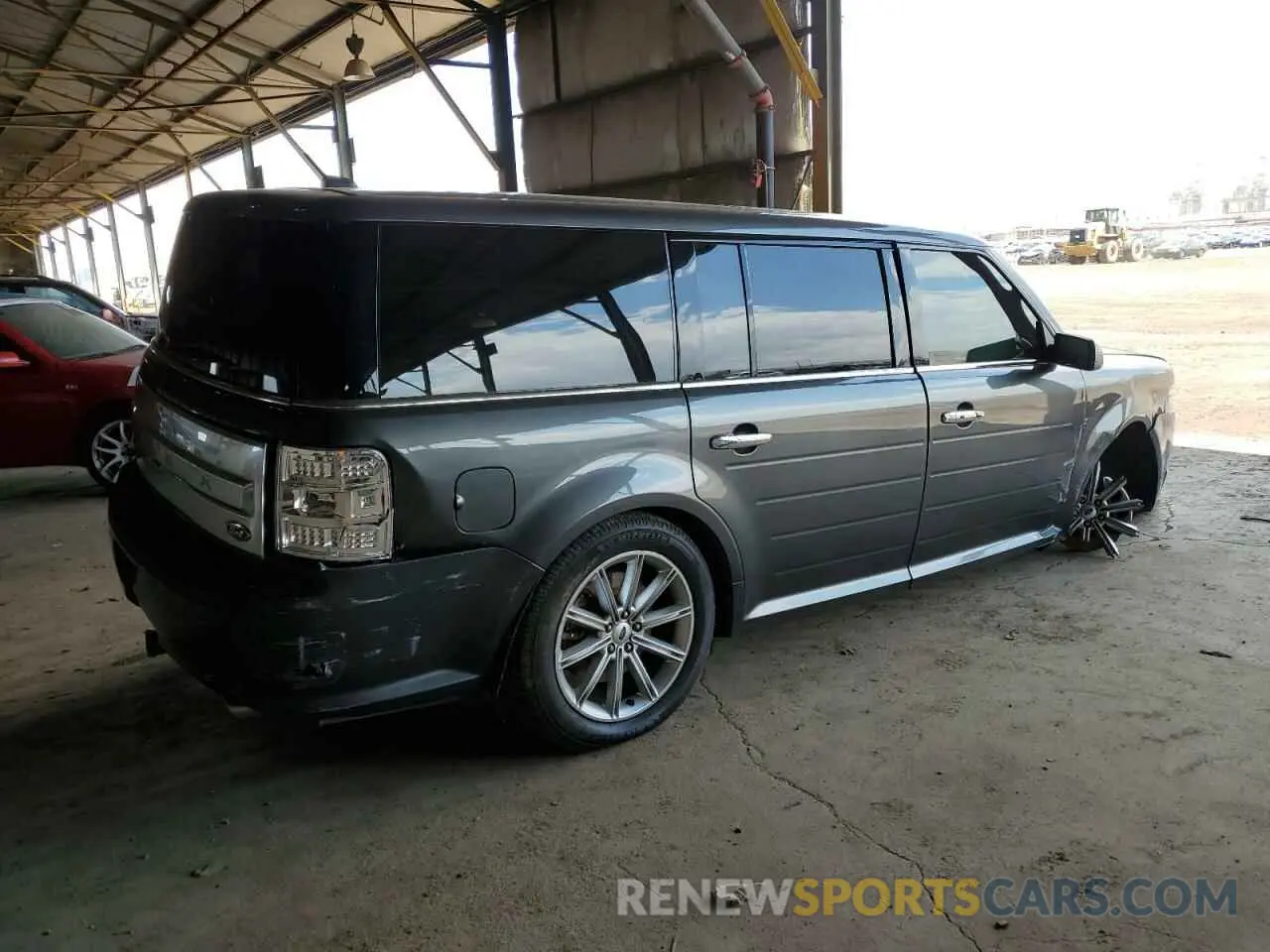 3 Фотография поврежденного автомобиля 2FMGK5D80KBA35902 FORD FLEX 2019