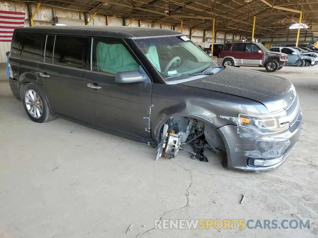 4 Фотография поврежденного автомобиля 2FMGK5D80KBA35902 FORD FLEX 2019
