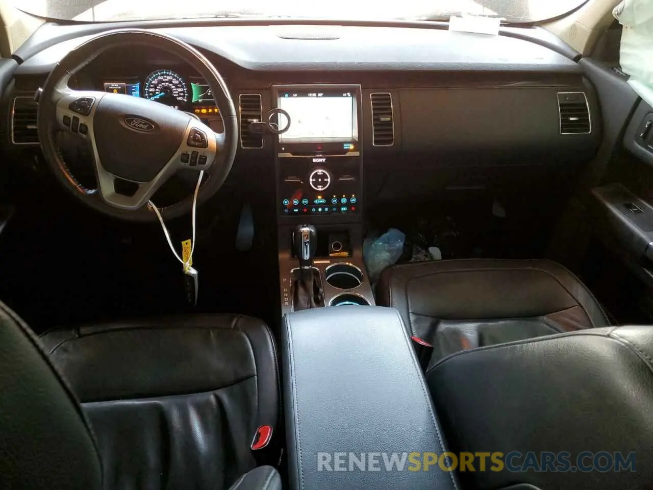 8 Фотография поврежденного автомобиля 2FMGK5D80KBA35902 FORD FLEX 2019