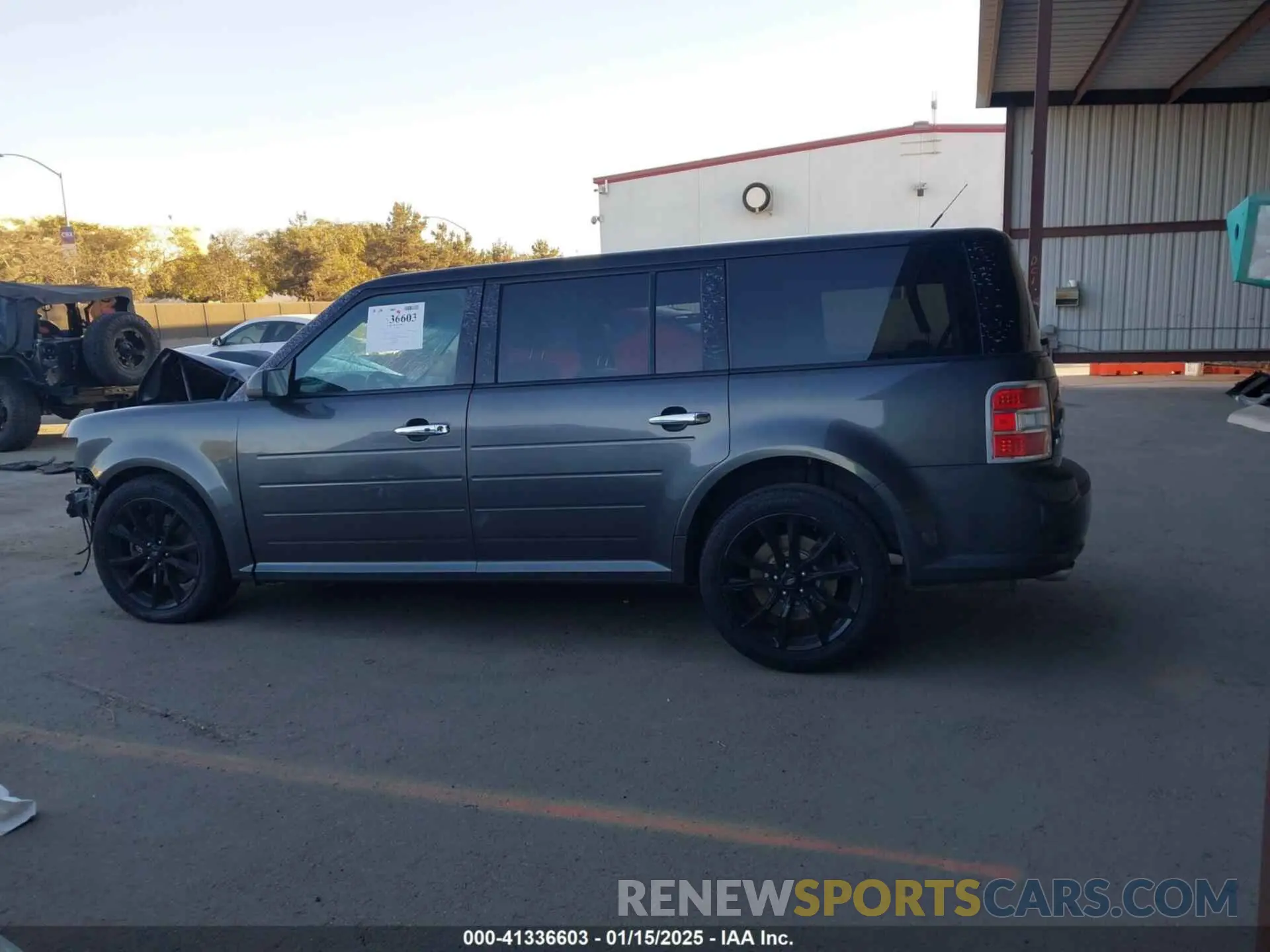 13 Photograph of a damaged car 2FMGK5D81KBA36878 FORD FLEX 2019
