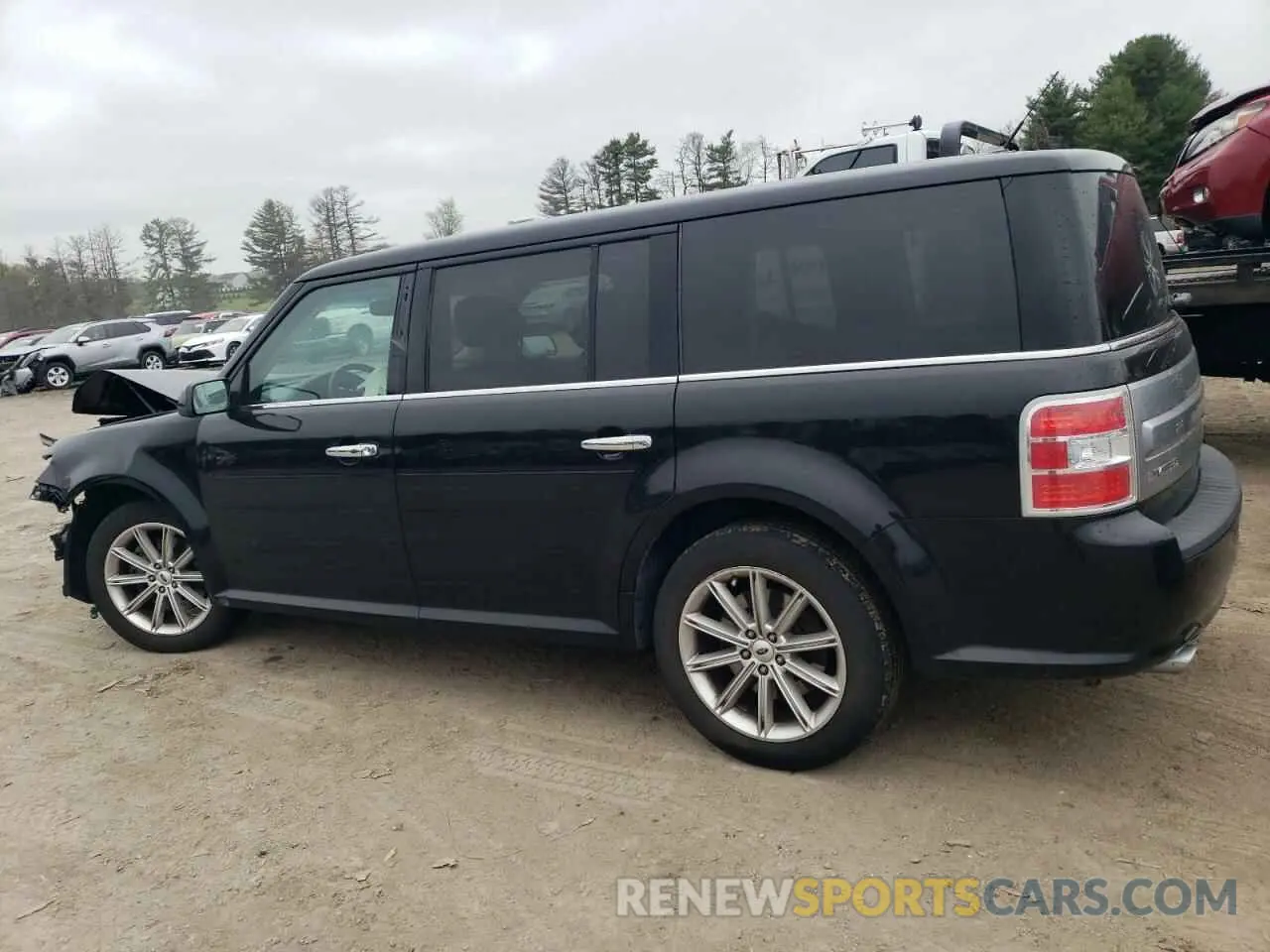 2 Photograph of a damaged car 2FMGK5D82KBA04263 FORD FLEX 2019