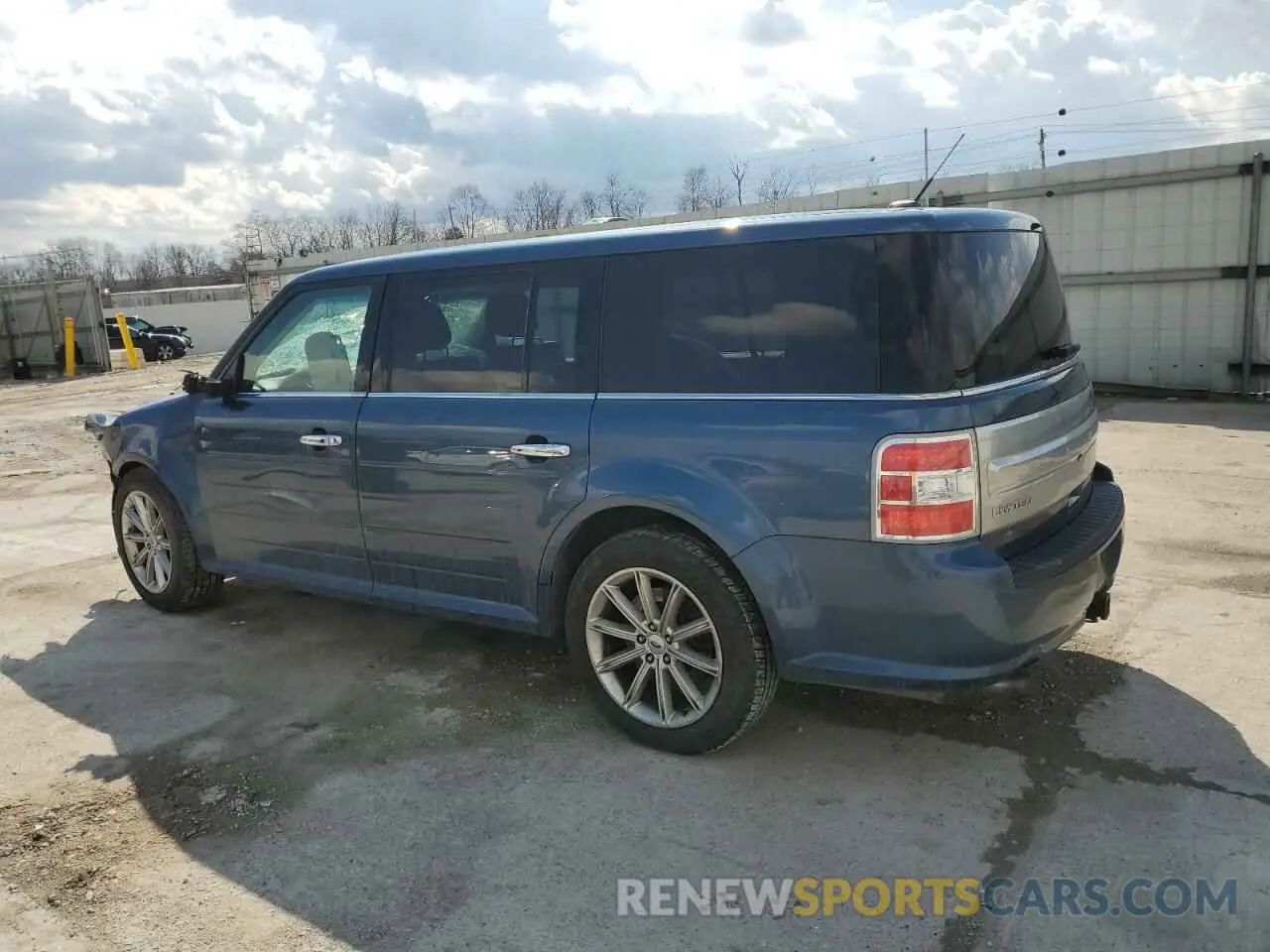 2 Фотография поврежденного автомобиля 2FMGK5D82KBA08801 FORD FLEX 2019