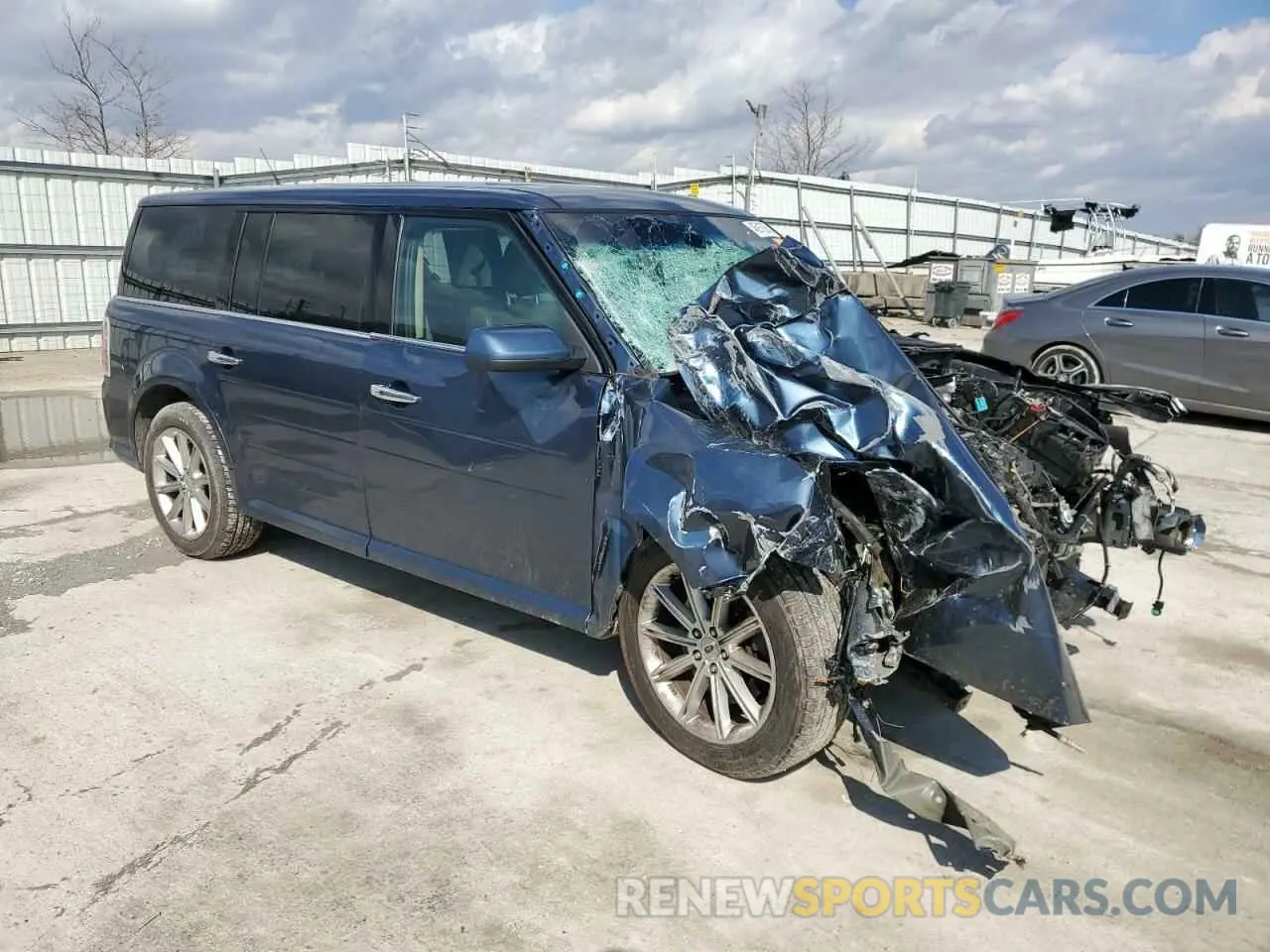4 Фотография поврежденного автомобиля 2FMGK5D82KBA08801 FORD FLEX 2019