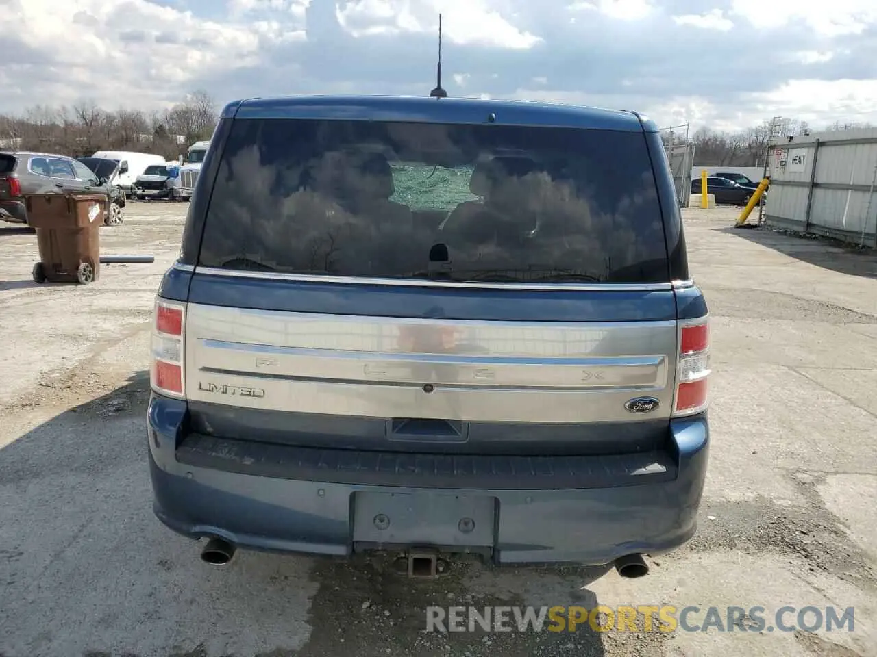 6 Фотография поврежденного автомобиля 2FMGK5D82KBA08801 FORD FLEX 2019