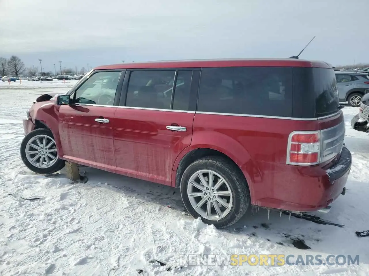 2 Photograph of a damaged car 2FMGK5D82KBA14520 FORD FLEX 2019