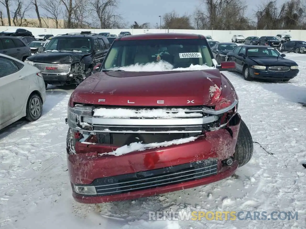 5 Photograph of a damaged car 2FMGK5D82KBA14520 FORD FLEX 2019