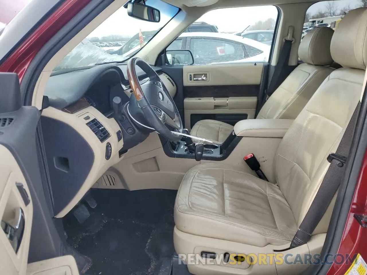 7 Photograph of a damaged car 2FMGK5D82KBA14520 FORD FLEX 2019