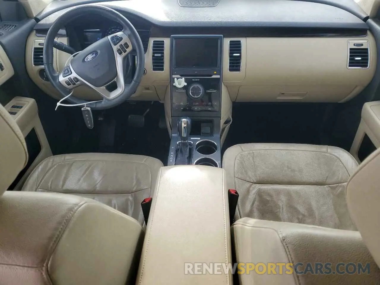 8 Photograph of a damaged car 2FMGK5D82KBA14520 FORD FLEX 2019