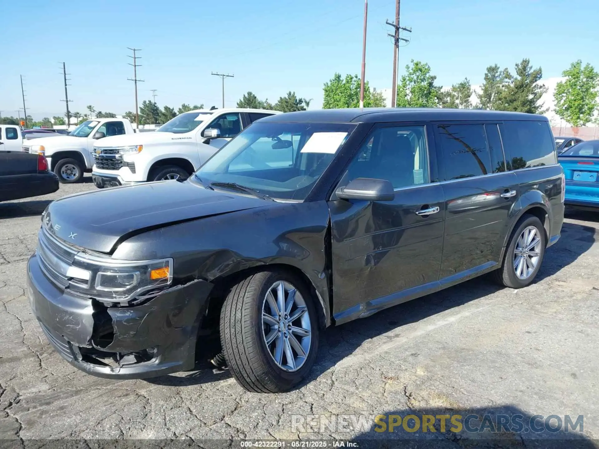 2 Фотография поврежденного автомобиля 2FMGK5D86KBA03228 FORD FLEX 2019