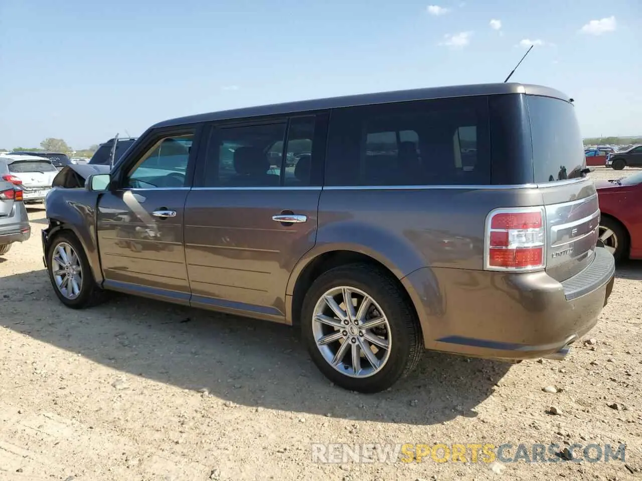 2 Фотография поврежденного автомобиля 2FMGK5D86KBA20451 FORD FLEX 2019