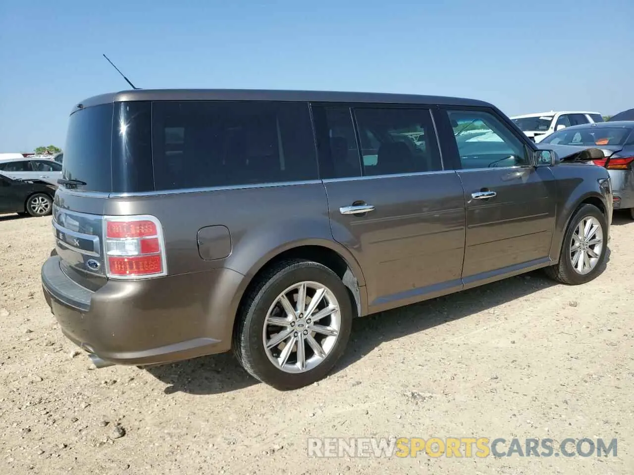 3 Фотография поврежденного автомобиля 2FMGK5D86KBA20451 FORD FLEX 2019