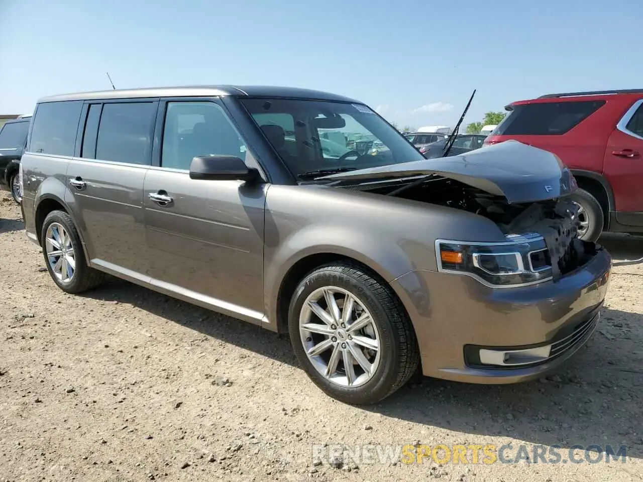 4 Фотография поврежденного автомобиля 2FMGK5D86KBA20451 FORD FLEX 2019