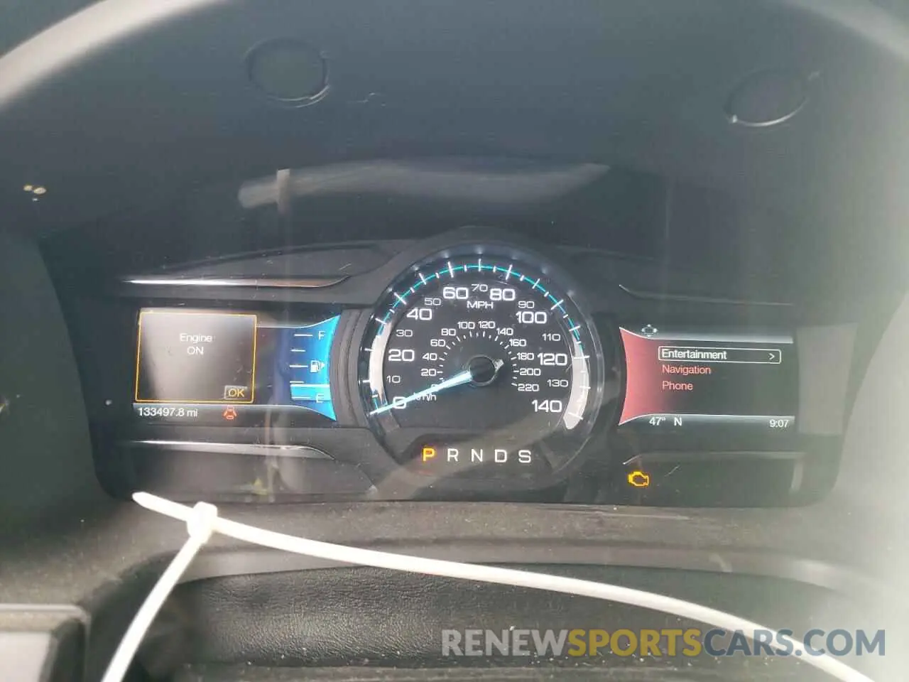 9 Photograph of a damaged car 2FMGK5D87KBA30311 FORD FLEX 2019