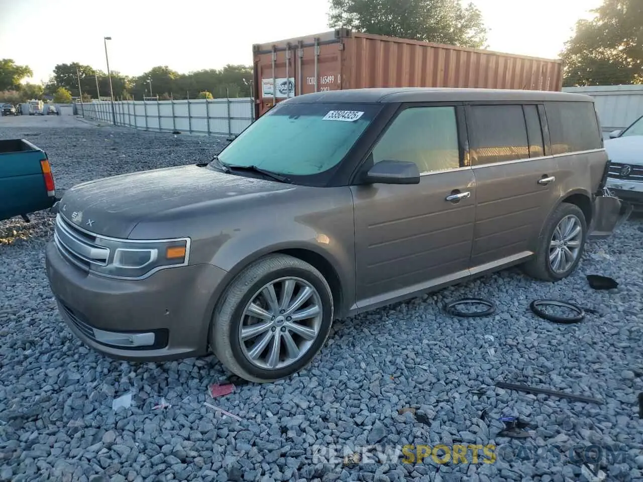 1 Фотография поврежденного автомобиля 2FMGK5D88KBA03442 FORD FLEX 2019