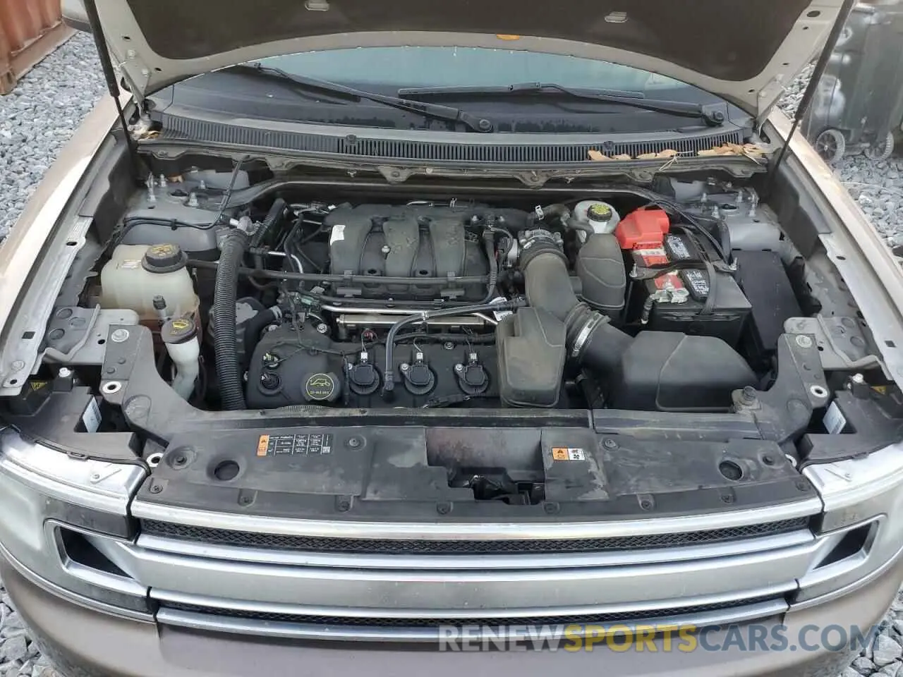 12 Фотография поврежденного автомобиля 2FMGK5D88KBA03442 FORD FLEX 2019