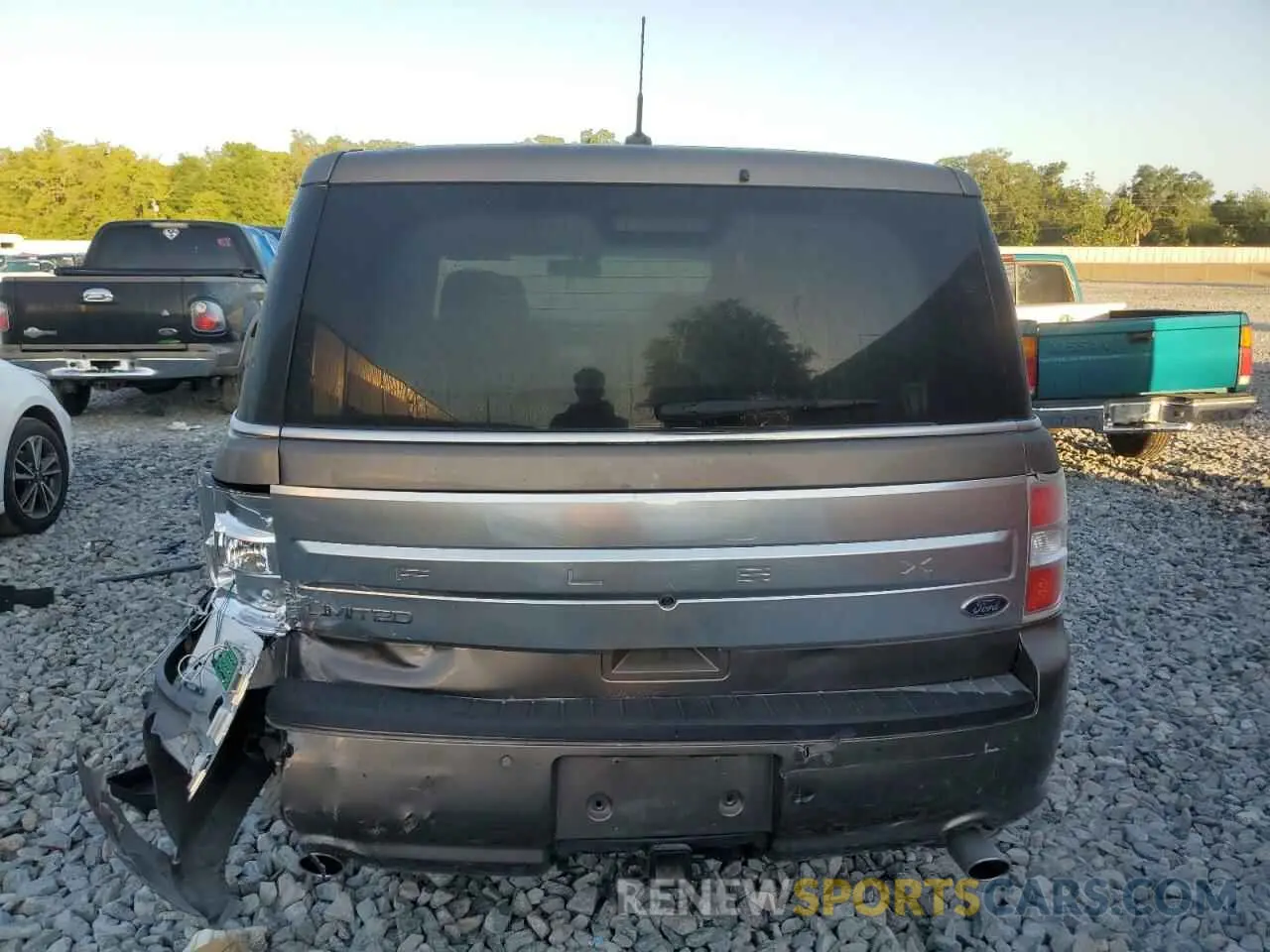 6 Фотография поврежденного автомобиля 2FMGK5D88KBA03442 FORD FLEX 2019
