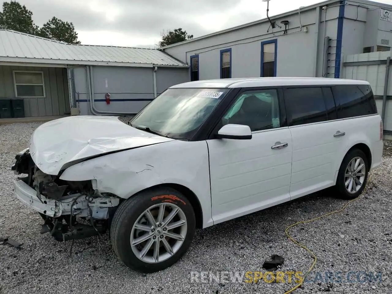 1 Photograph of a damaged car 2FMGK5D8XKBA06505 FORD FLEX 2019