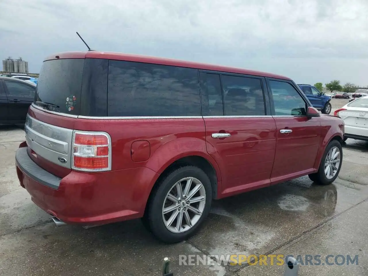 3 Photograph of a damaged car 2FMGK5D8XKBA08271 FORD FLEX 2019