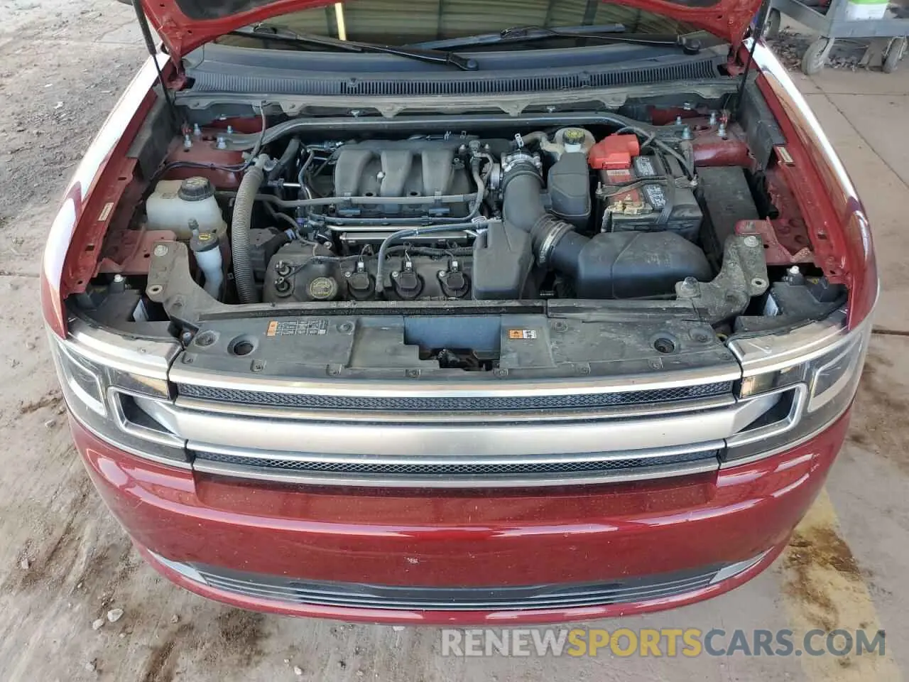 12 Photograph of a damaged car 2FMGK5D8XKBA20257 FORD FLEX 2019