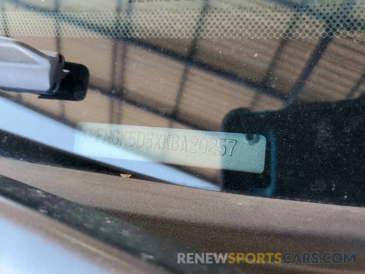 13 Photograph of a damaged car 2FMGK5D8XKBA20257 FORD FLEX 2019