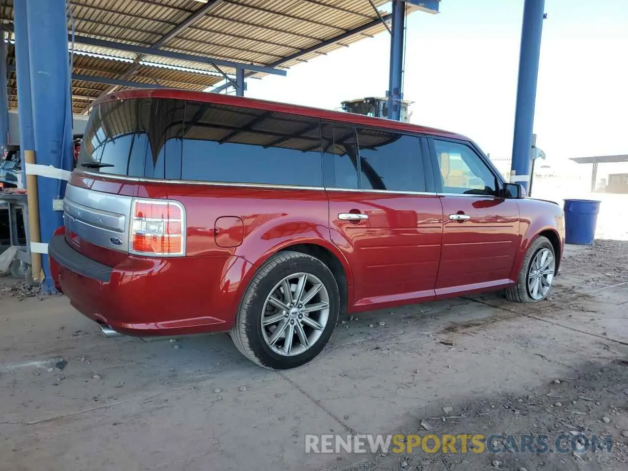 3 Photograph of a damaged car 2FMGK5D8XKBA20257 FORD FLEX 2019