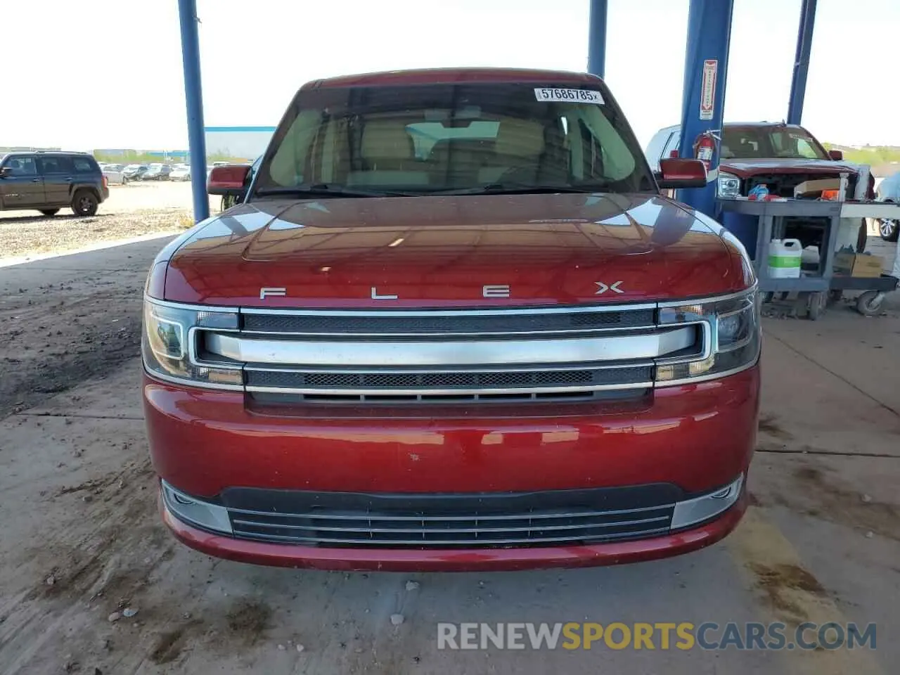 5 Photograph of a damaged car 2FMGK5D8XKBA20257 FORD FLEX 2019