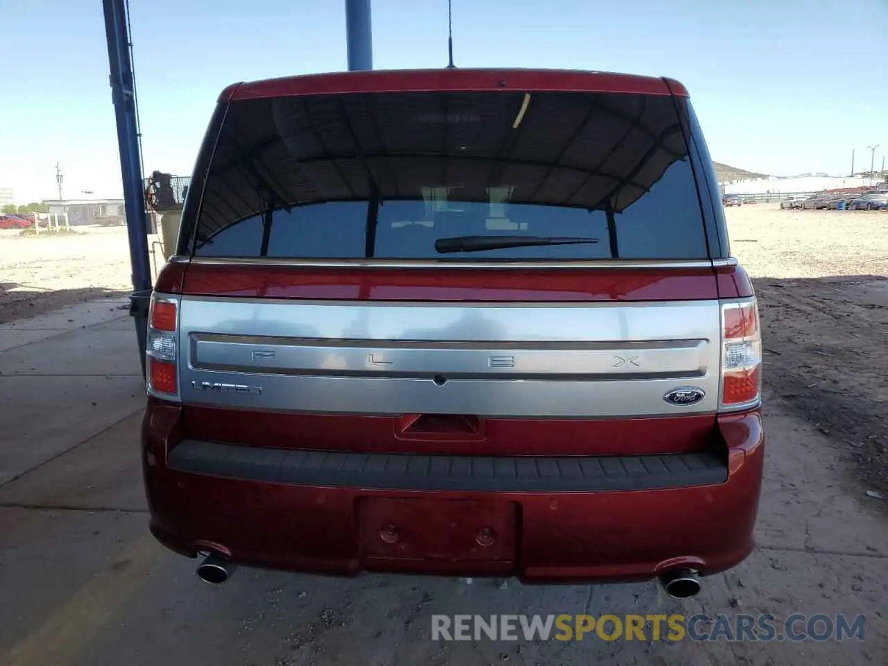 6 Photograph of a damaged car 2FMGK5D8XKBA20257 FORD FLEX 2019