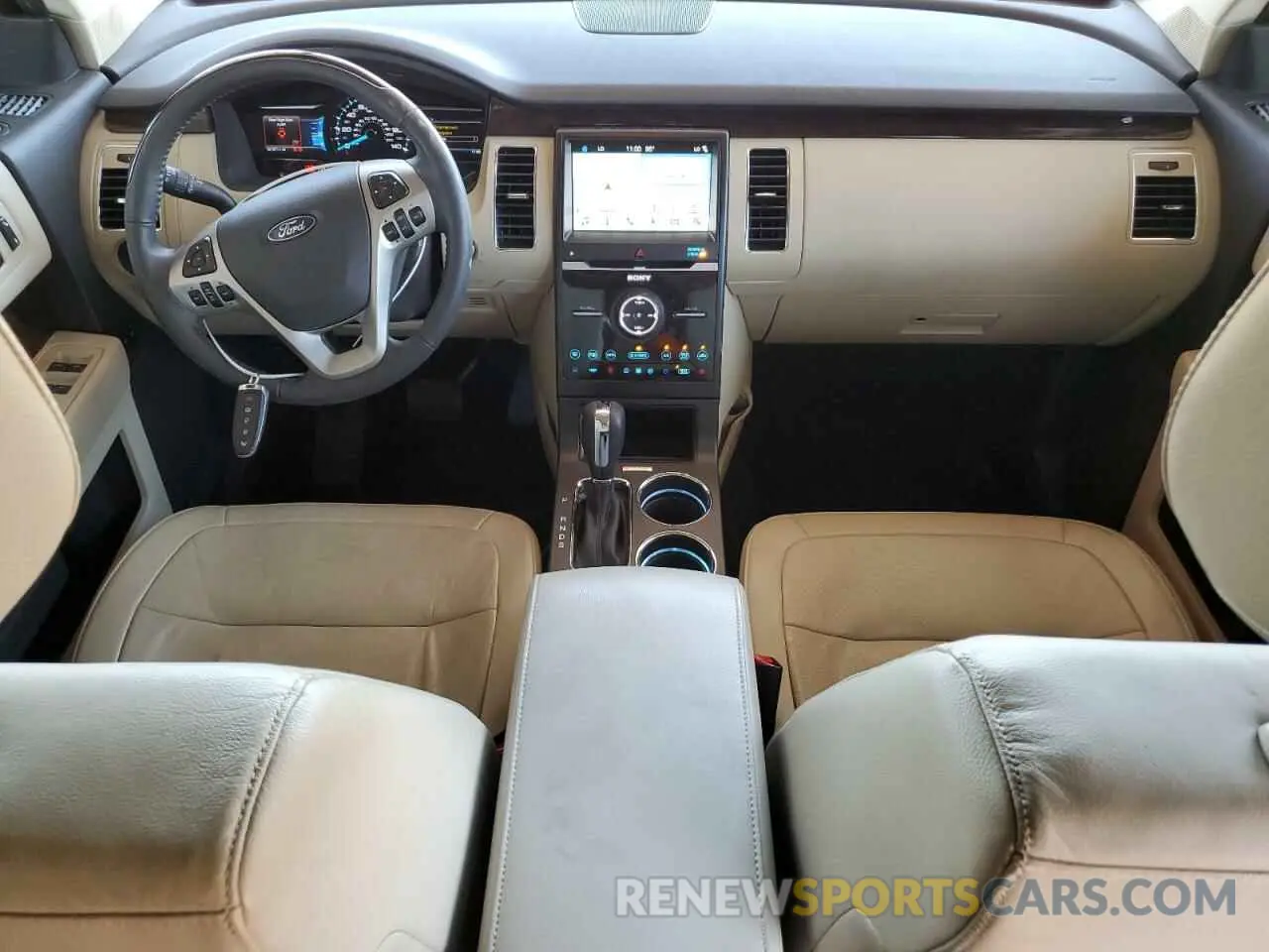 8 Photograph of a damaged car 2FMGK5D8XKBA20257 FORD FLEX 2019